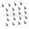 HaiBoXing 2118 Parts-42 25057 Countersunk Head Self Tapping Screw-2X9mm(20PCS),HBX 2118 Car Parts,HaiBoXing 1:24 2118 RC Truck Spare parts Accessories,1/24 4WD High Speed Buggy Parts