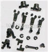 HaiBoXing 2128 Parts-03 25002R anti-Shocks Assembly & Steering Cups & Rear Shaft sleeve,HBX 2118 Car Parts,HaiBoXing 1:24 2128 RC Truck Spare parts Accessories,HBX 1/24 2128 4WD High Speed Buggy Parts
