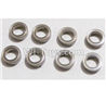 HaiBoXing 2128 Parts-20 25070 Ball Bearing(6.35x9.53x3.2mm)-8pcs,HBX 2118 Car Parts,HaiBoXing 1:24 2128 RC Truck Spare parts Accessories,HBX 1/24 2128 4WD High Speed Buggy Parts