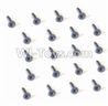HaiBoXing 2128 Parts-39 25054 Countersunk Head Screw-2X3mm(20PCS),HBX 2118 Car Parts,HaiBoXing 1:24 2128 RC Truck Spare parts Accessories,HBX 1/24 2128 4WD High Speed Buggy Parts