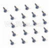 HaiBoXing 2138 Parts-39 25054 Countersunk Head Screw-2X3mm(20PCS),HBX 2138 Car Parts,HaiBoXing 1:24 2138 RC Truck Spare parts Accessories,HBX 1/24 2138 4WD High Speed Buggy Parts