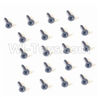 HaiBoXing 2138 Parts-40 25055 Countersunk Head Screw-2X5mm(20PCS),HBX 2138 Car Parts,HaiBoXing 1:24 2138 RC Truck Spare parts Accessories,HBX 1/24 2138 4WD High Speed Buggy Parts