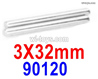 HBX 901A FIREBOLT 90120 3X32 Steering Posts PINS-Total 2pcs.