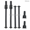 HBX 903A VANGUARD Front cardan shaft, rear drive shaft dog bone and wheel axle.90107