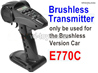 HBX 905A TWISTER Brushless Transmitter,Only be used forthe Brushless version