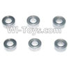 HBX HaiBoXing T6 Spare Parts-H028 Ball Bearings-6x10x3mm-(6pcs),HBX T6 Car Parts,HaiBoXing T6 RC Truck Spare parts Accessories,1:6 Proportional Brushless RC Desert Buggy RC Racing Car Parts