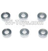 HBX HaiBoXing T6 Spare Parts-H036 Ball Bearings 8x16x5mm-(6pcs),HBX T6 Car Parts,HaiBoXing T6 RC Truck Spare parts Accessories,1:6 Proportional Brushless RC Desert Buggy RC Racing Car Parts