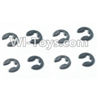 HBX HaiBoXing T6 Spare Parts-H152 E-Clip-4mm(8pcs),HBX T6 Car Parts,HaiBoXing T6 RC Truck Spare parts Accessories,1:6 Proportional Brushless RC Desert Buggy RC Racing Car Parts