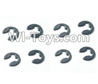 HBX HaiBoXing T6 Spare Parts-H153 E-Clip-3mm(8pcs),HBX T6 Car Parts,HaiBoXing T6 RC Truck Spare parts Accessories,1:6 Proportional Brushless RC Desert Buggy RC Racing Car Parts
