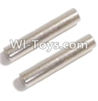 HBX HaiBoXing T6 Spare Parts-TS013 Diff. Idle Gear Shaft(2pcs),HBX T6 Car Parts,HaiBoXing T6 RC Truck Spare parts Accessories,1:6 Proportional Brushless RC Desert Buggy RC Racing Car Parts