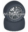 HBX HaiBoXing T6 Spare Parts-TS059 Rear Wheels Complete,Rear Wheels Assembly(2 Set),HBX T6 Car Parts,HaiBoXing T6 RC Truck Spare parts Accessories,1:6 Proportional Brushless RC Desert Buggy RC Racing Car Parts