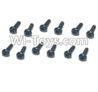 HBX HaiBoXing T6 Spare Parts-TS201 Hex. Recessed Pan Head Screws(TMH03x10mm)-12pcs,HBX T6 Car Parts,HaiBoXing T6 RC Truck Spare parts Accessories,1:6 Proportional Brushless RC Desert Buggy RC Racing Car Parts