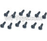 HBX HaiBoXing T6 Spare Parts-TS211 Hex. Recessed Pan Head Self Tapping Screws(TMH04x10mm)-12pcs,HBX T6 Car Parts,HaiBoXing T6 RC Truck Spare parts Accessories,1:6 Proportional Brushless RC Desert Buggy RC Racing Car Parts