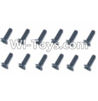 HBX HaiBoXing T6 Spare Parts-TS216 Hex. Recessed Countsunk Screws(FMH03x10mm)-12pcs,HBX T6 Car Parts,HaiBoXing T6 RC Truck Spare parts Accessories,1:6 Proportional Brushless RC Desert Buggy RC Racing Car Parts