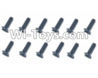 HBX HaiBoXing T6 Spare Parts-TS220 Hex. Recessed Countsunk Self Tapping Screws(FBH04x18mm)-12pcs,HBX T6 Car Parts,HaiBoXing T6 RC Truck Spare parts Accessories,1:6 Proportional Brushless RC Desert Buggy RC Racing Car Parts