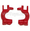 HuanQi 727 Parts-08-02 RP2016 C-Shape seat(2pcs)-Red,HuanQi 727 Rc Car Spare Parts Replacement Accessories,HQ727 HQ 727 1:10 Scale BRUSHED RC Racing Truck Parts rc off-road car Parts,Truck Car Parts