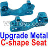HuanQi 727 Parts-101-03 Upgrade Metal C-shape Seat(2pcs)-Blue,HuanQi 727 Rc Car Spare Parts Replacement Accessories,HQ727 HQ 727 1:10 Scale BRUSHED RC Racing Truck Parts rc off-road car Parts,Truck Car Parts