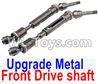 HuanQi 727 Parts-115-02 SLA017 Upgrade Metal Front Drive shaft,Front Metal CVD universal joint,HuanQi 727 Rc Car Spare Parts Replacement Accessories,HQ727 HQ 727 1:10 Scale BRUSHED RC Racing Truck Parts rc off-road car Parts,Truck Car Parts