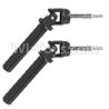 HuanQi 727 Parts-12-01 P2020 Rear wheel drive shaft tube(2 set)-Black,HuanQi 727 Rc Car Spare Parts Replacement Accessories,HQ727 HQ 727 1:10 Scale BRUSHED RC Racing Truck Parts rc off-road car Parts,Truck Car Parts