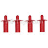 HuanQi 727 Parts-19-02 RP2026 Car shell pillar(4pcs)-Red,HuanQi 727 Rc Car Spare Parts Replacement Accessories,HQ727 HQ 727 1:10 Scale BRUSHED RC Racing Truck Parts rc off-road car Parts,Truck Car Parts