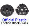 HuanQi 727 Parts-31-01 P2039 Friction Block-Black,HuanQi 727 Rc Car Spare Parts Replacement Accessories,HQ727 HQ 727 1:10 Scale BRUSHED RC Racing Truck Parts rc off-road car Parts,Truck Car Parts
