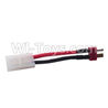 HuanQi 727 Parts-50-02 Convert wire(T-shape plug to Tamiya plug)-Can be used for 7.2v 3600mah battery charging,HuanQi 727 Rc Car Spare Parts Replacement Accessories,HQ727 HQ 727 1:10 Scale BRUSHED RC Racing Truck Parts rc off-road car Parts,Truck Car Part