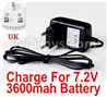 HuanQi 727 Parts-50-06 E9291 8.4v 500mah Charger(United Kingdom Version Plug)-For 7.2V 3600MAH Battery,HuanQi 727 Rc Car Spare Parts Replacement Accessories,HQ727 HQ 727 1:10 Scale BRUSHED RC Racing Truck Parts rc off-road car Parts,Truck Car Parts
