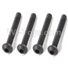 HuanQi 727 Parts-90-10 F5234 Inner-Hexagon haft-round head screws(8pcs)-M3X30mm,HuanQi 727 Rc Car Spare Parts Replacement Accessories,HQ727 HQ 727 1:10 Scale BRUSHED RC Racing Truck Parts rc off-road car Parts,Truck Car Parts