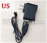 JJRC Q15 Car parts-04-01 USB Charger and convert charger-USA Version Plug,JJRC Q15 RC 4WD Rock Crawler Spare parts Accessories,JJRC Q15 1:14 4WD High Speed Buggy Parts