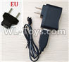 JJRC Q15 Car parts-04-02 USB Charger and convert charger-European Version Plug,JJRC Q15 RC 4WD Rock Crawler Spare parts Accessories,JJRC Q15 1:14 4WD High Speed Buggy Parts