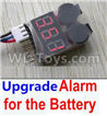 JJRC Q35 Parts-02-05 Upgrade Alarm for the Battery,Can test whether your battery has enouth power,JJRC Q35 RC Car Spare parts Accessories,JJRC Q35 RC Trcuck Parts