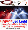 JJRC Q35 Parts-31-06 Upgrade LED Light set(Include the Upgrade LED light and 1-TO-2 Conversion wire),JJRC Q35 RC Car Spare parts Accessories,JJRC Q35 RC Trcuck Parts