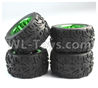 JJRC Q35 Parts-32-01 Q35 Whole wheel unit(4 set,include the Tire lether and Wheel hub)-For Q35 Car,JJRC Q35 RC Car Spare parts Accessories,JJRC Q35 RC Trcuck Parts