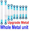 JJRC Q39 Whole Upgrade Metal Rod unit Parts(Include the 21-04 21-06 21-08 21-10 21-11 Metal Rod)-9pcs