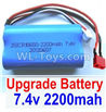 JJRC Q39 Upgrade Battery 7.4V 2200MAH With T-Shape Plug(1pcs)-Size-65X38X18mm