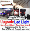 JJRC Q39 Upgrade Front and Rear light assembly-Can only be used for Official Brush version,Plug is white color