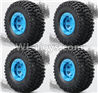 JJRC Q39 Whole Wheel assembly Parts(4pcs)-Blue-FY-CL01