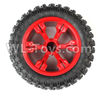 JJRC Q39 Whole Wheel assembly Parts(1pcs)-Red