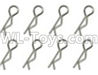 JJRC Q39 screws Parts- W12019 R-shape pin(8pcs)-1.2mm