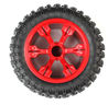 JJRC Q40 Spare Parts-43-05 Whole Wheel assembly(1pcs)-Red,JJRC Q40 RC Car Parts,JJRC Q40 RC Truck Spare parts Accessories,1:12 4WD High Speed Buggy Parts