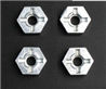 JJRC Q46 Upgrade Metal Combination device, six angle wheel seat(4pcs)