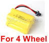 JJRC Q60 Battery-6V 600mah Battery Parts(1pcs)-Can only be used for 4 Wheel car