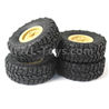 JJRC Q60 Wheel unit Parts(4pcs)-Yellow