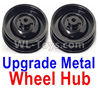 JJRC Q65 Upgrade Metal Wheel Hub Parts(2pcs)-Black,JJRC Q65 Parts