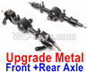 JJRC Q65 Upgrade Metal Front and Rear Axle assembly Parts-Black color,JJRC Q65 Parts JJRC Q65 Upgrade Metal Front and Rear Axle assembly Parts-Black color,JJRC Q65 Parts