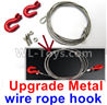 JJRC Q65 Upgrade Metal chain hook Parts,wire rope hook,trailer hook,tow rope,JJRC Q65 Parts JJRC Q65 Upgrade Metal chain hook Parts,wire rope hook,trailer hook,tow rope,JJRC Q65 Parts