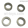 JLB Cheetah Bearings(10X15X4MM)-4pcs-BE001