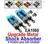 JLB Cheetah Upgrade Parts EA1060 Upgrade Metal Shock Absorber,Damper.Total 4pcs.There are 5 Color you can choose.