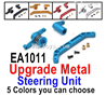 JLB Cheetah Upgrade Parts EA1011 Upgrade Metal Steering Unit.Total 5 Color you can choose.