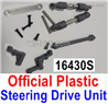 MJX Hyper Go 16207 Parts 16430S Steering drive components.